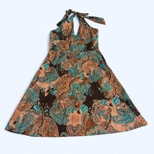 Y2K Halter Midi Dress